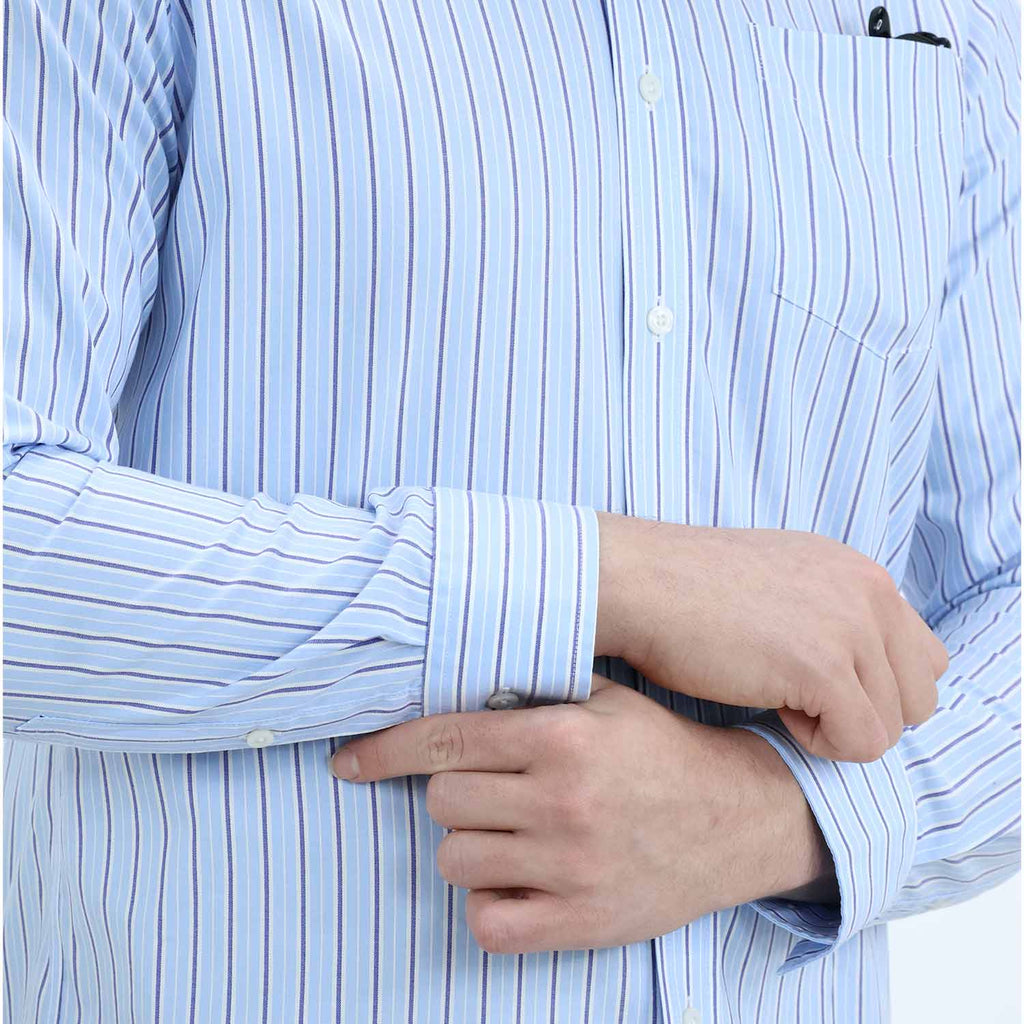 Men's Wrinkle Free Cotton Shirt: Comfort & Style