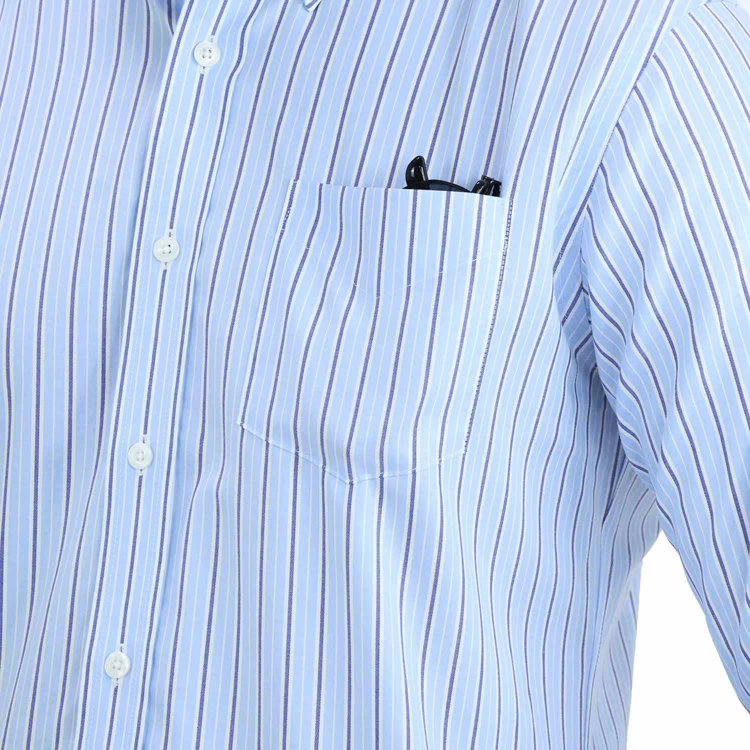 Men's Wrinkle Free Cotton Shirt: Comfort & Style
