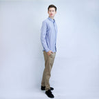 Men's Wrinkle Free Cotton Shirt: Comfort & Style