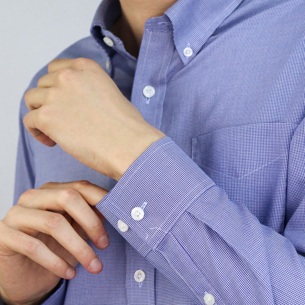 Men's Wrinkle Free Cotton Shirt: Comfort & Style