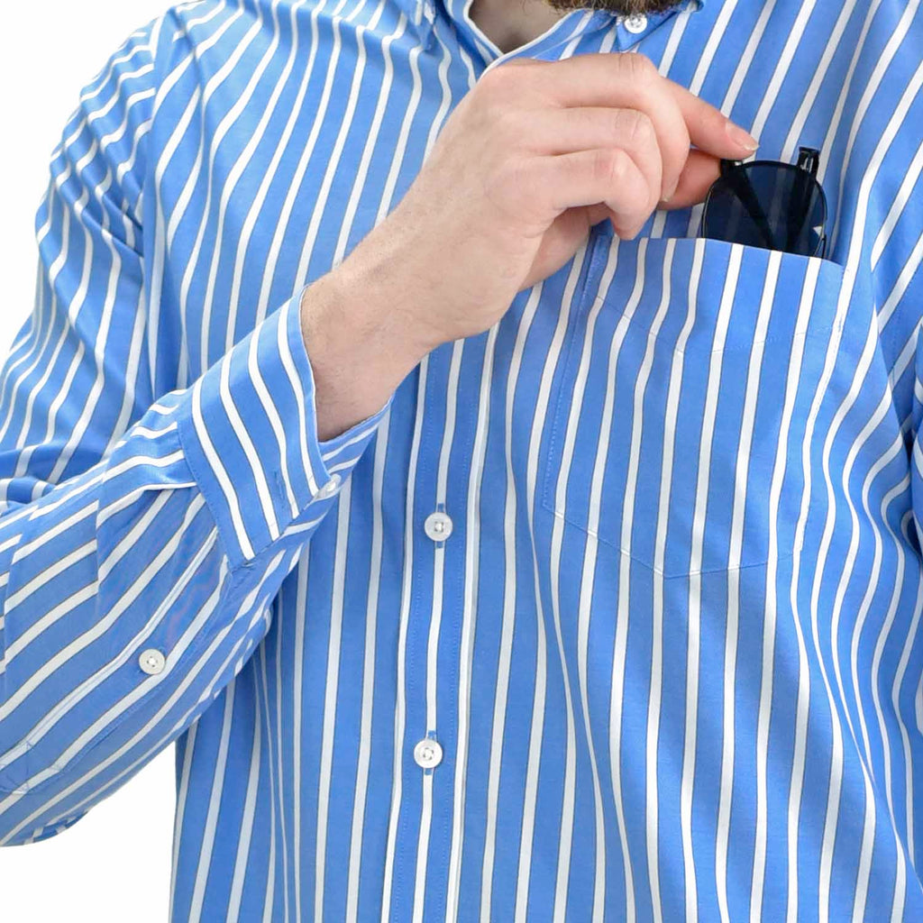 Men's Wrinkle Free Cotton Shirt: Comfort & Style