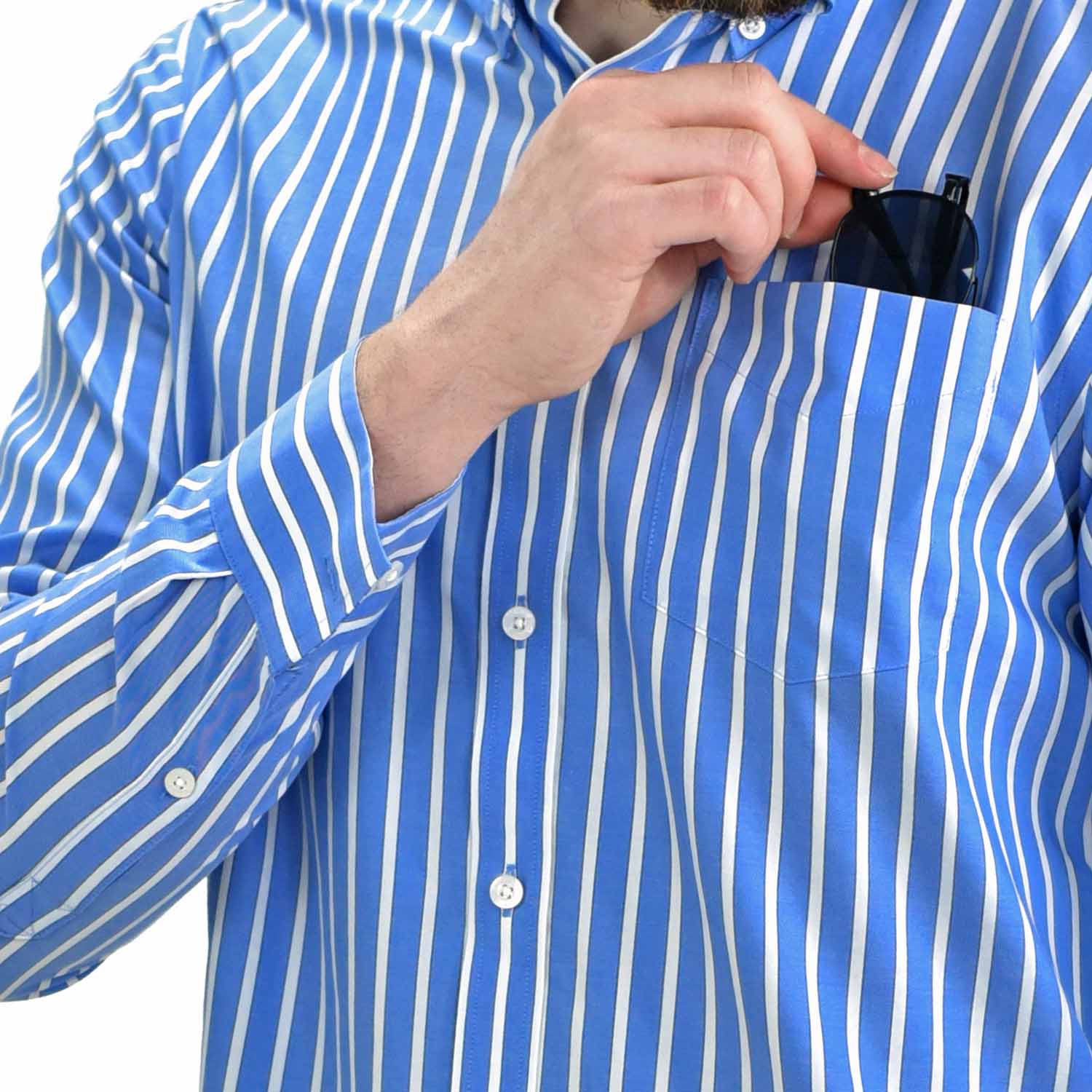 Men's Wrinkle Free Cotton Shirt: Comfort & Style