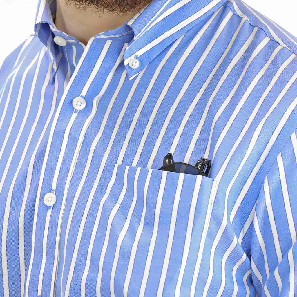 Men's Wrinkle Free Cotton Shirt: Comfort & Style