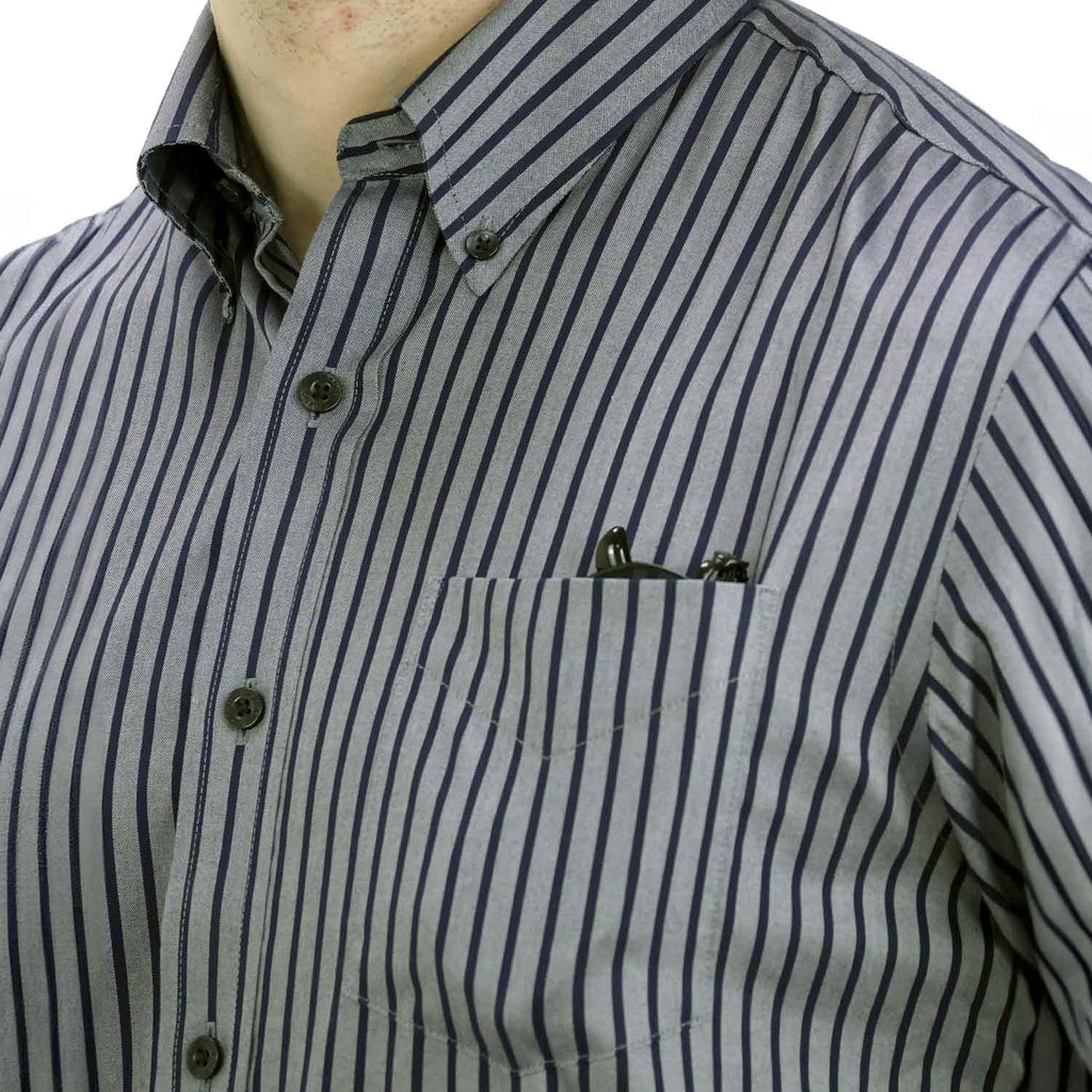 Men's Wrinkle Free Cotton Shirt: Comfort & Style