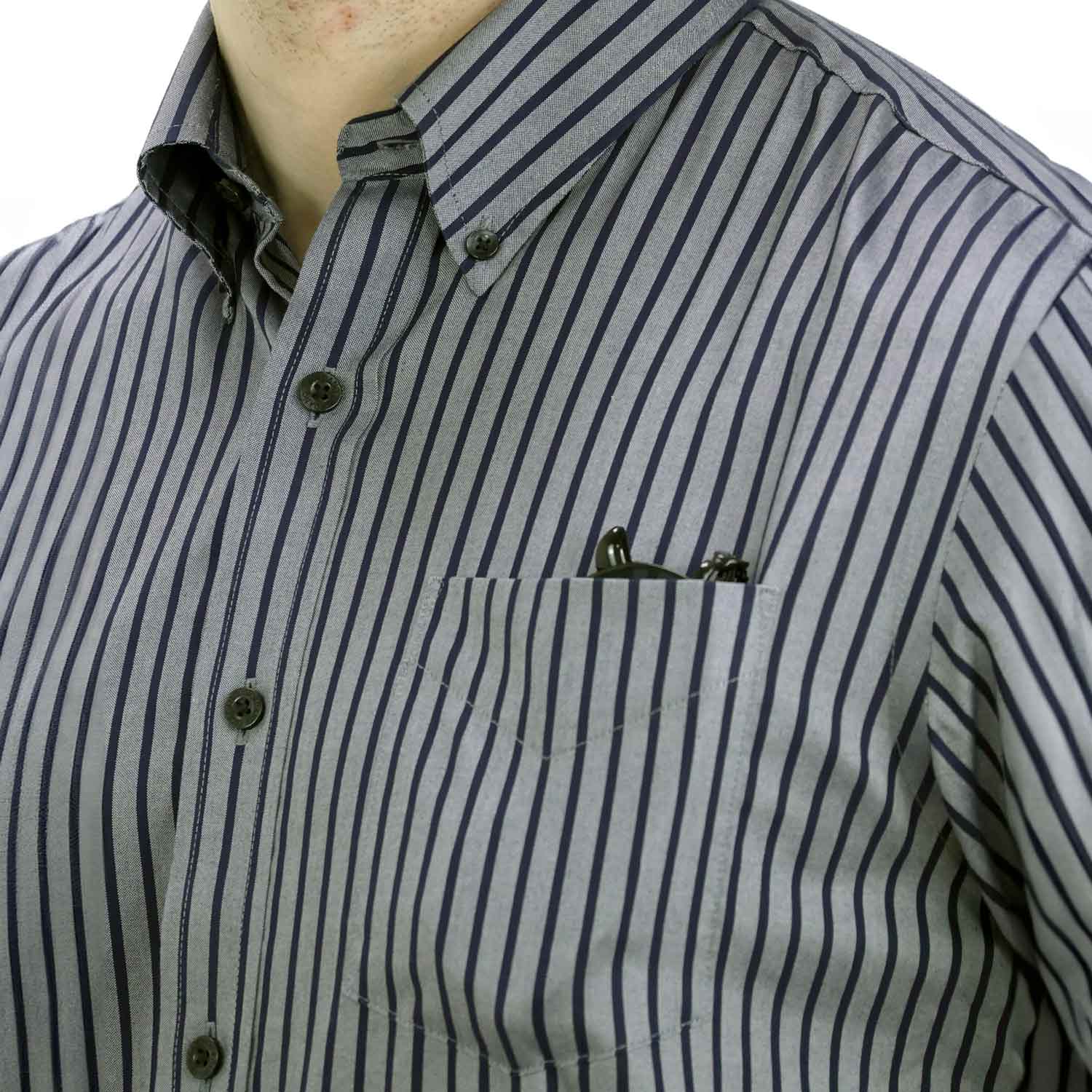 Men's Wrinkle Free Cotton Shirt: Comfort & Style