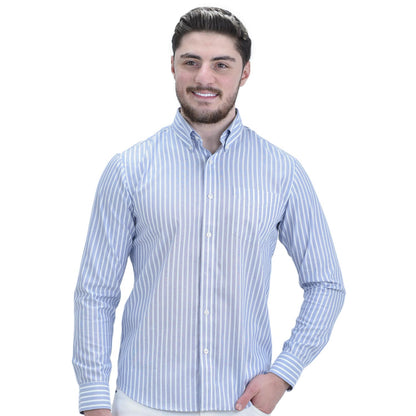 Men's Wrinkle Free Cotton Shirt: Comfort & Style