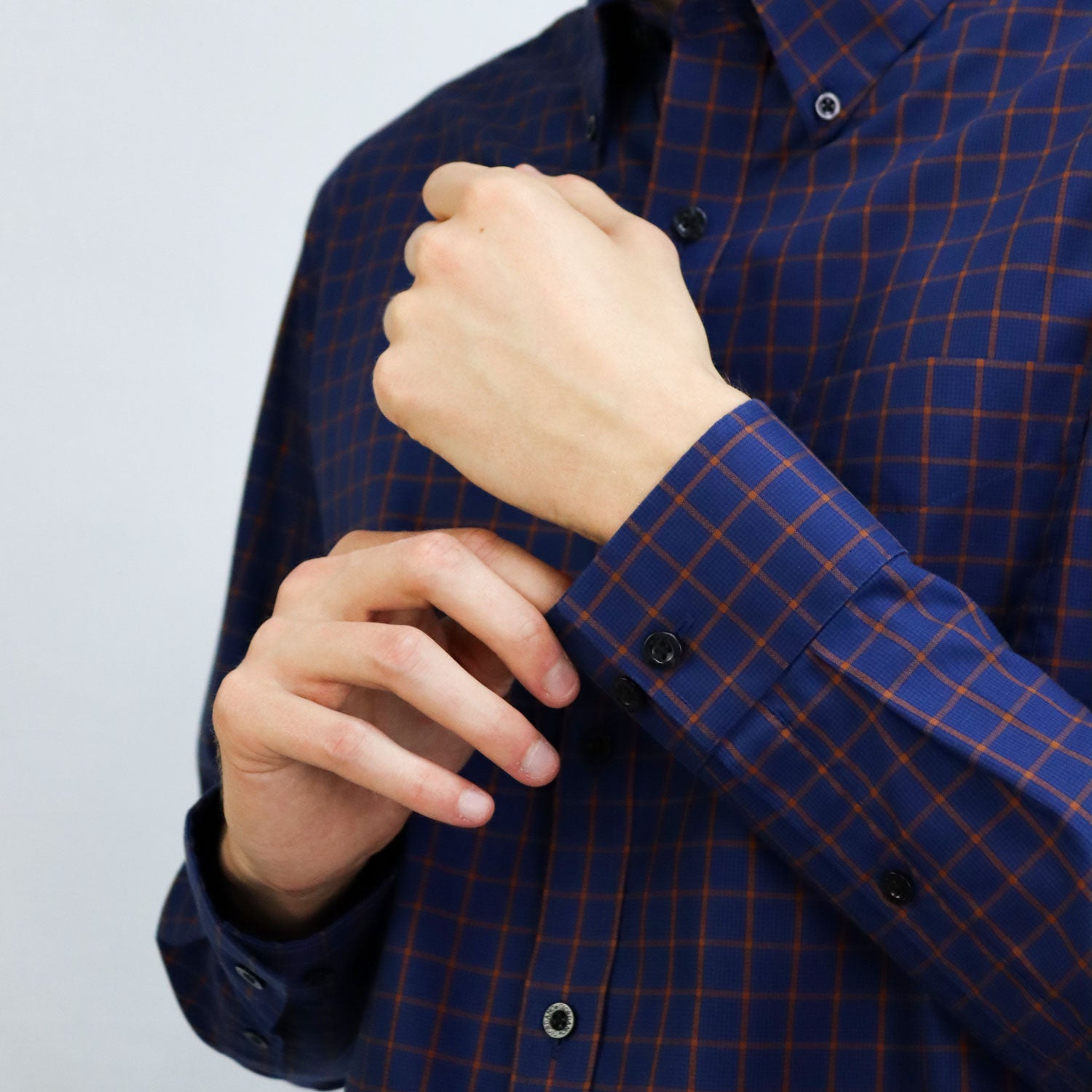 Men's Wrinkle Free Cotton Shirt: Comfort & Style