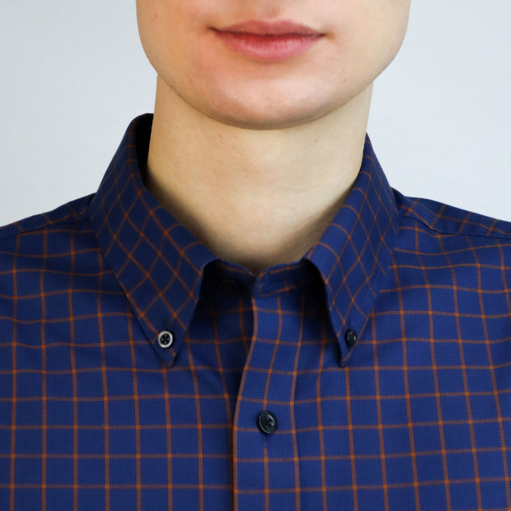 Men's Wrinkle Free Cotton Shirt: Comfort & Style