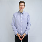 Giordano Men's Wrinkle Free Cotton Shirt: Comfort & Style-Multicolor