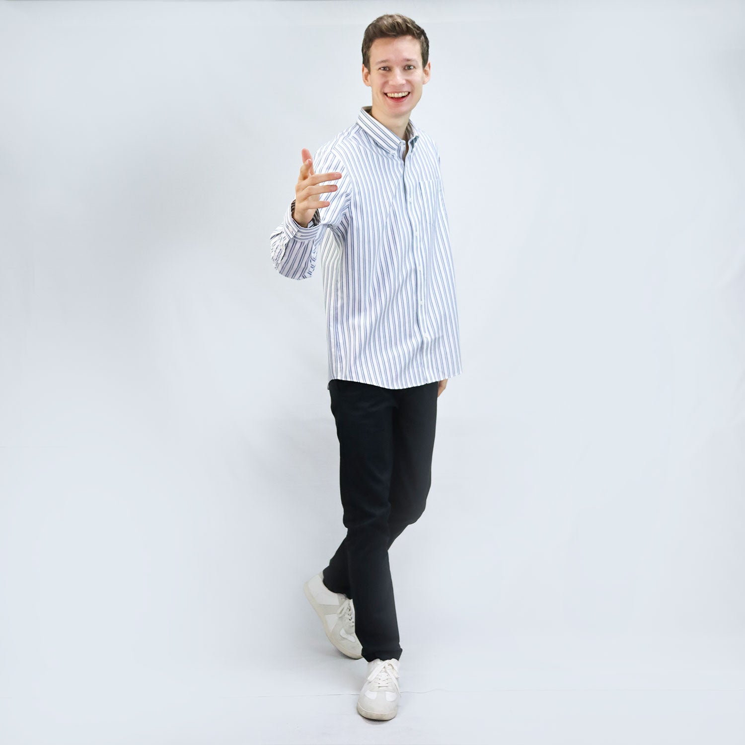 Men's Wrinkle Free Cotton Shirt: Comfort & Style