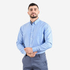 Men's Wrinkle Free Cotton Shirt: Comfort & Style