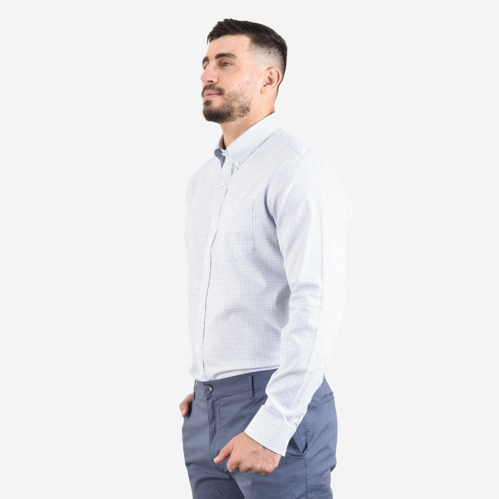 Men's Wrinkle Free Cotton Shirt: Comfort & Style