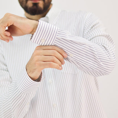 Men's Wrinkle Free Cotton Shirt: Comfort & Style