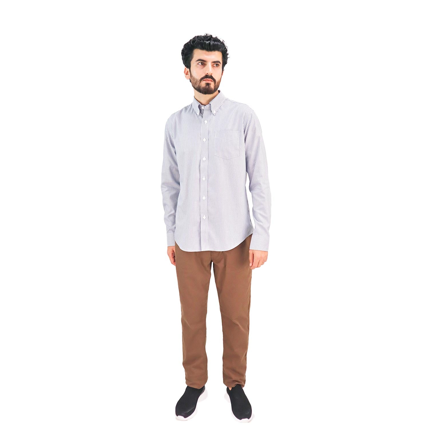 Men's Wrinkle Free Cotton Shirt: Comfort & Style