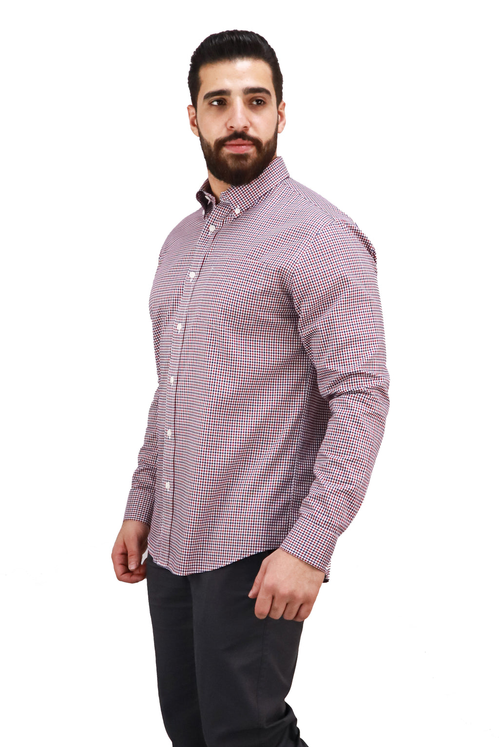 Men's Wrinkle Free Cotton Shirt: Comfort & Style