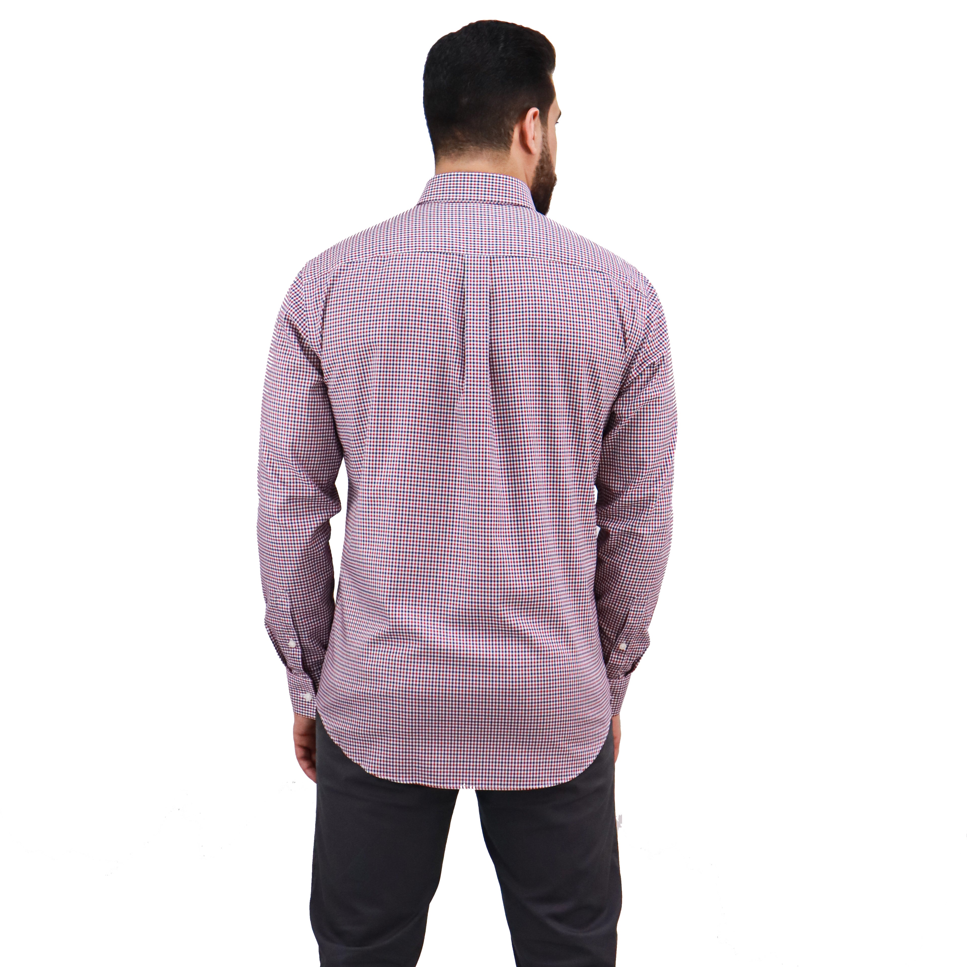Men's Wrinkle Free Cotton Shirt: Comfort & Style