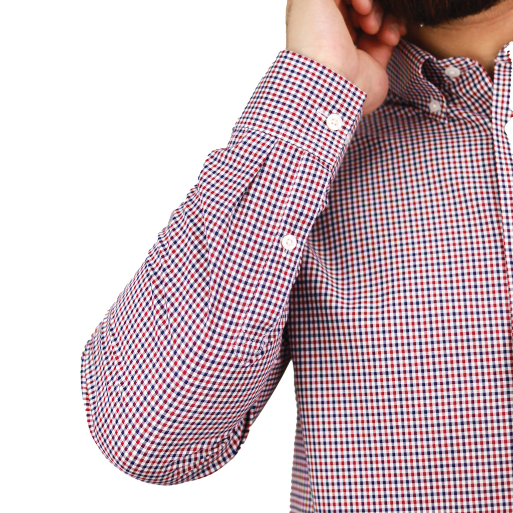 Men's Wrinkle Free Cotton Shirt: Comfort & Style