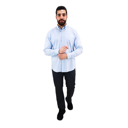 Men's Wrinkle Free Cotton Shirt: Comfort & Style