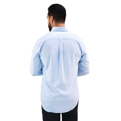 Men's Wrinkle Free Cotton Shirt: Comfort & Style
