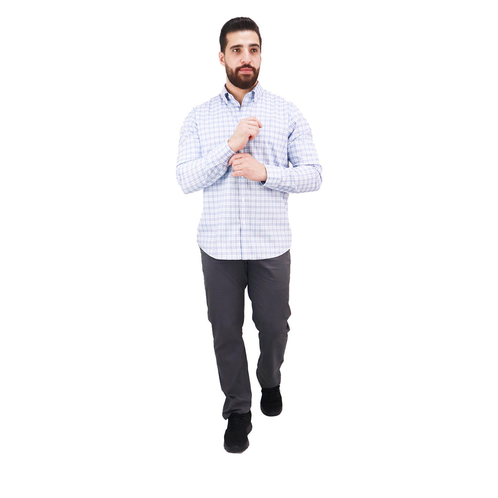 Men's Wrinkle Free Cotton Shirt: Comfort & Style
