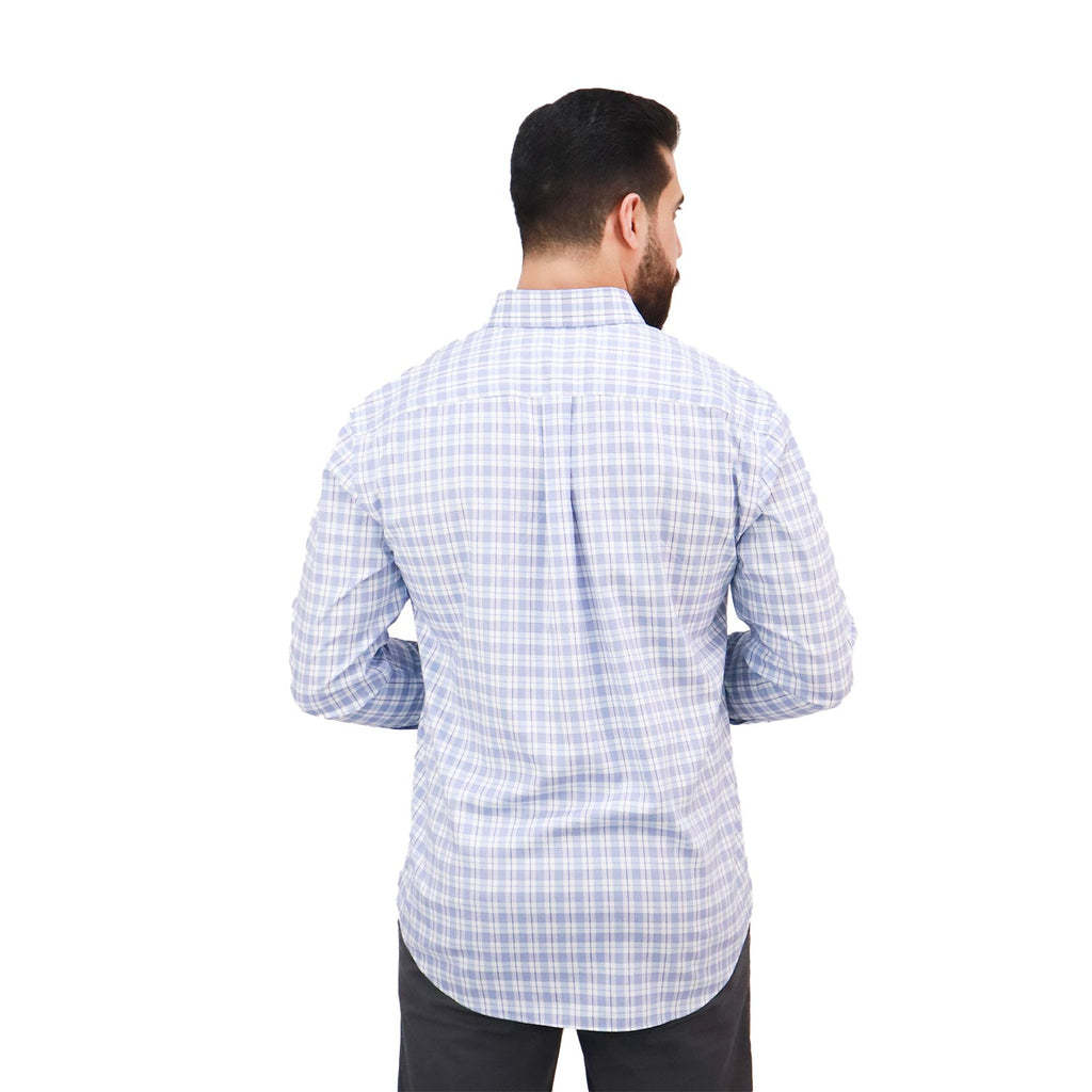 Men's Wrinkle Free Cotton Shirt: Comfort & Style