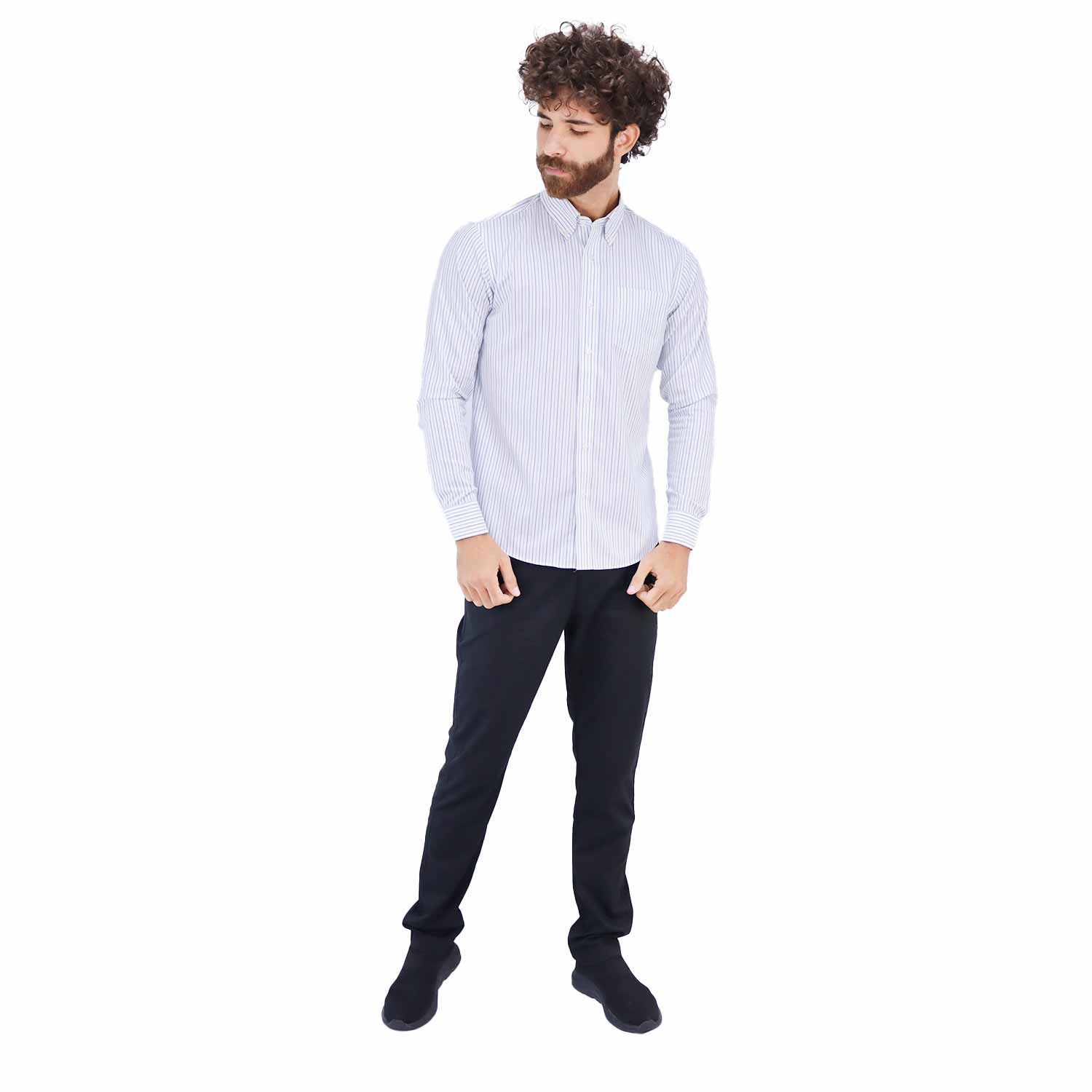 Men's Wrinkle Free Cotton Shirt: Comfort & Style