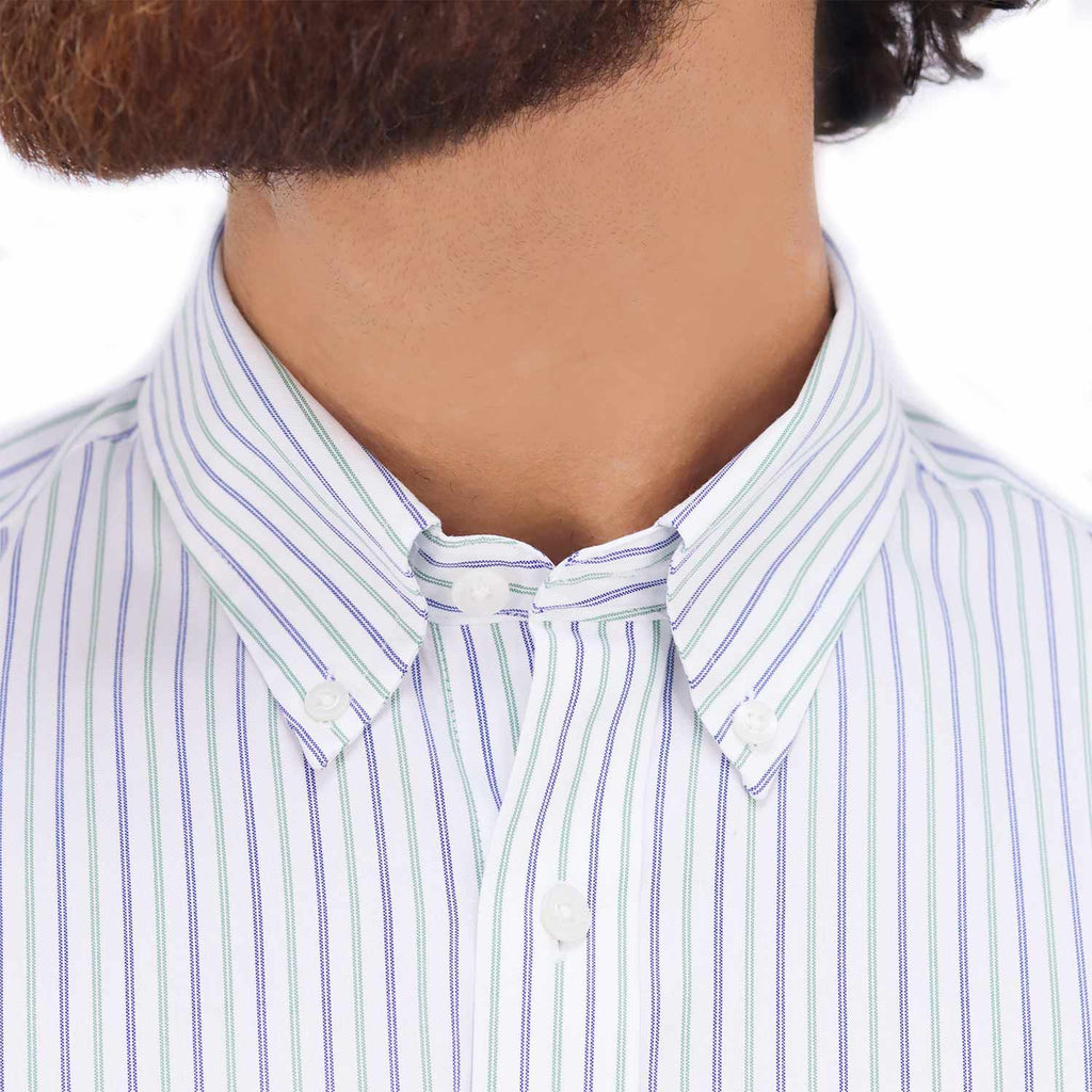 Men's Wrinkle Free Cotton Shirt: Comfort & Style