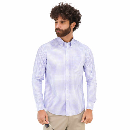 Men's Wrinkle Free Cotton Shirt: Comfort & Style