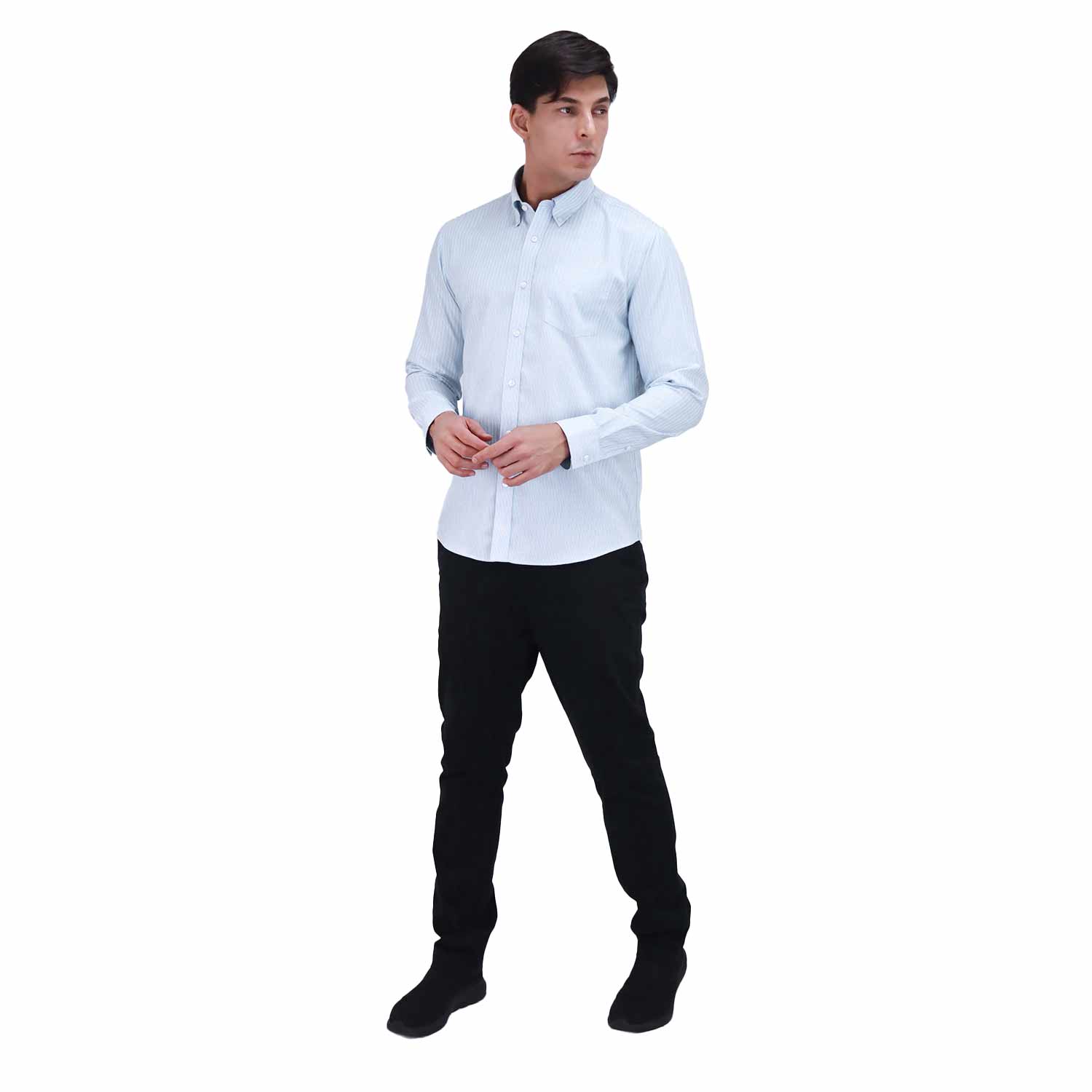 Men's Wrinkle Free Cotton Shirt: Comfort & Style