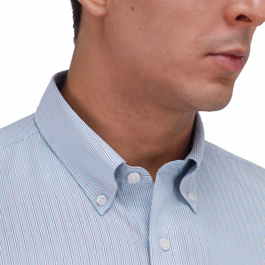 Men's Wrinkle Free Cotton Shirt: Comfort & Style
