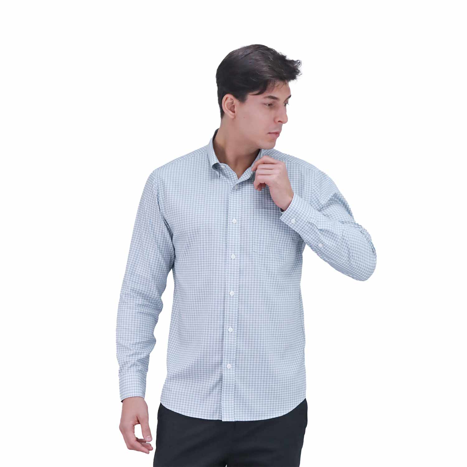 Men's Wrinkle Free Cotton Shirt: Comfort & Style