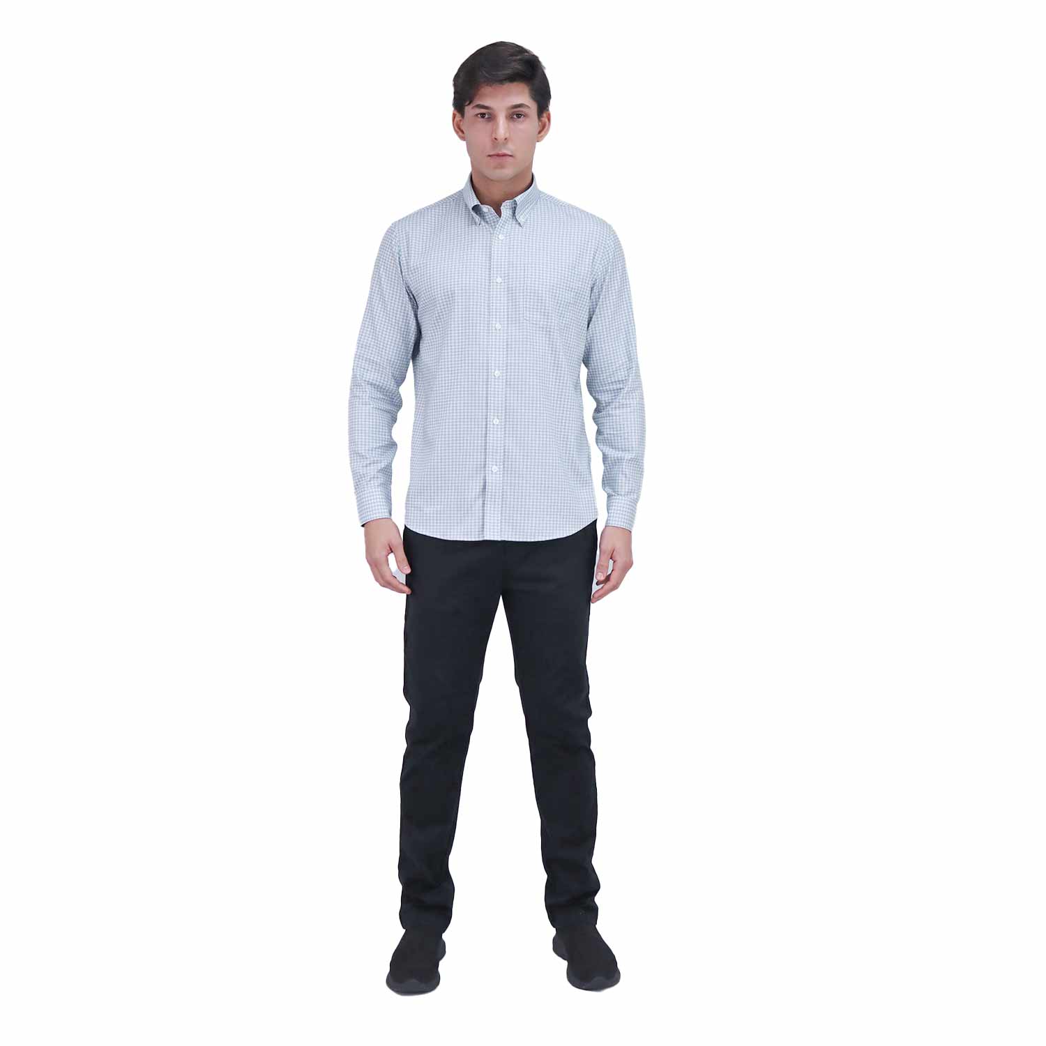 Men's Wrinkle Free Cotton Shirt: Comfort & Style