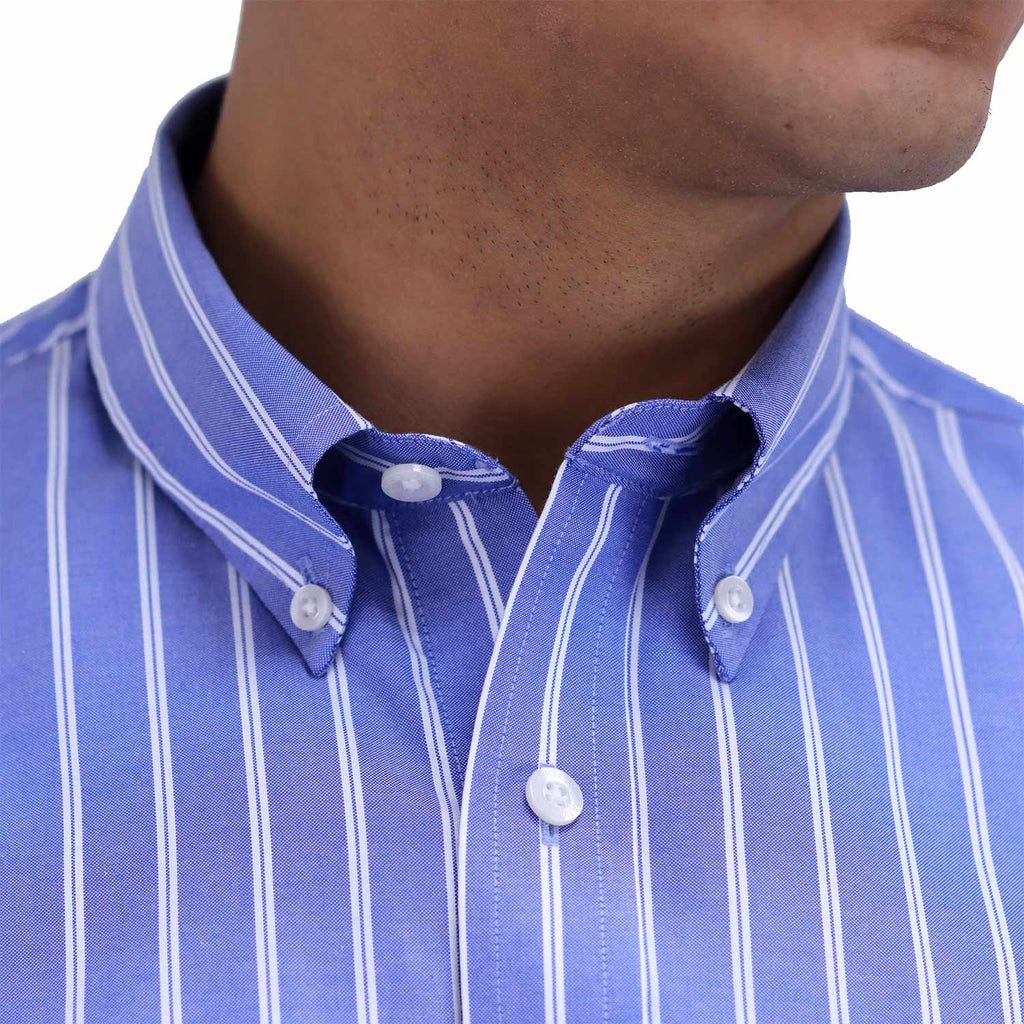 Men's Wrinkle Free Cotton Shirt: Comfort & Style