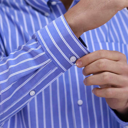 Men's Wrinkle Free Cotton Shirt: Comfort & Style