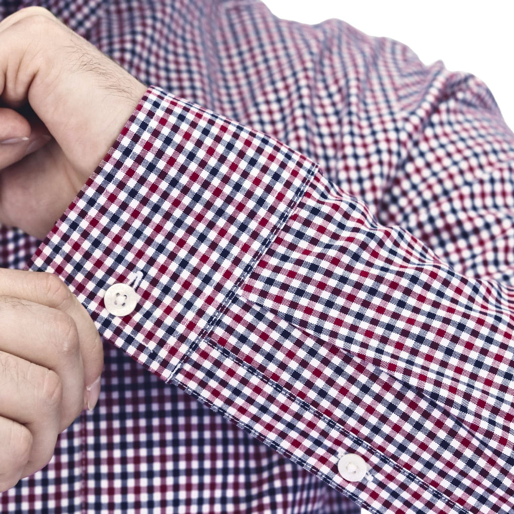 Men's Wrinkle Free Cotton Shirt: Comfort & Style