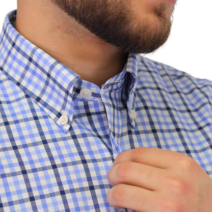 Men's Wrinkle Free Cotton Shirt: Comfort & Style