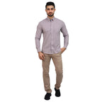 Men's Wrinkle Free Cotton Shirt: Comfort & Style