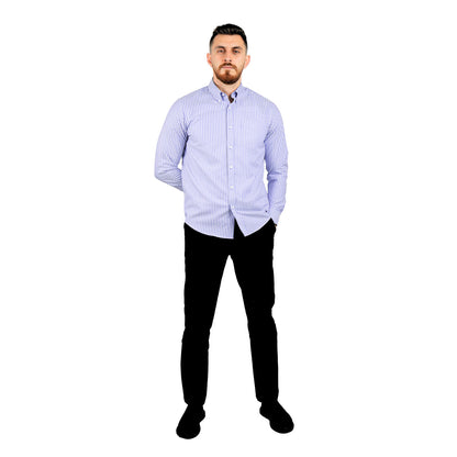 Men's Wrinkle Free Cotton Shirt: Comfort & Style
