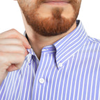 Men's Wrinkle Free Cotton Shirt: Comfort & Style