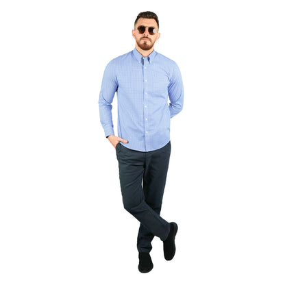 Men's Wrinkle Free Cotton Shirt: Comfort & Style