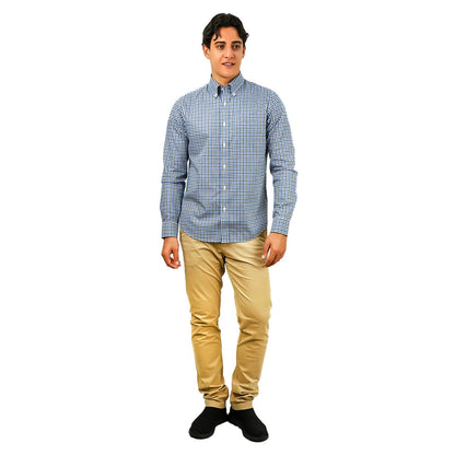 Men's Wrinkle Free Cotton Shirt: Comfort & Style