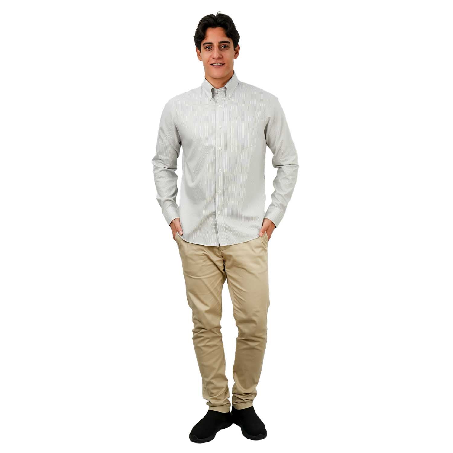 Men's Wrinkle Free Cotton Shirt: Comfort & Style