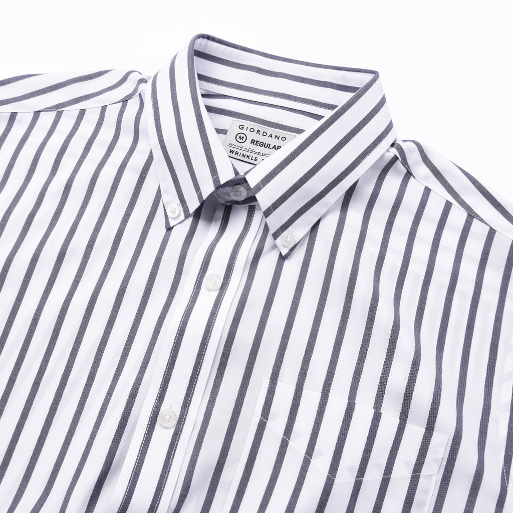 Men's Wrinkle Free Cotton Shirt: Comfort & Style