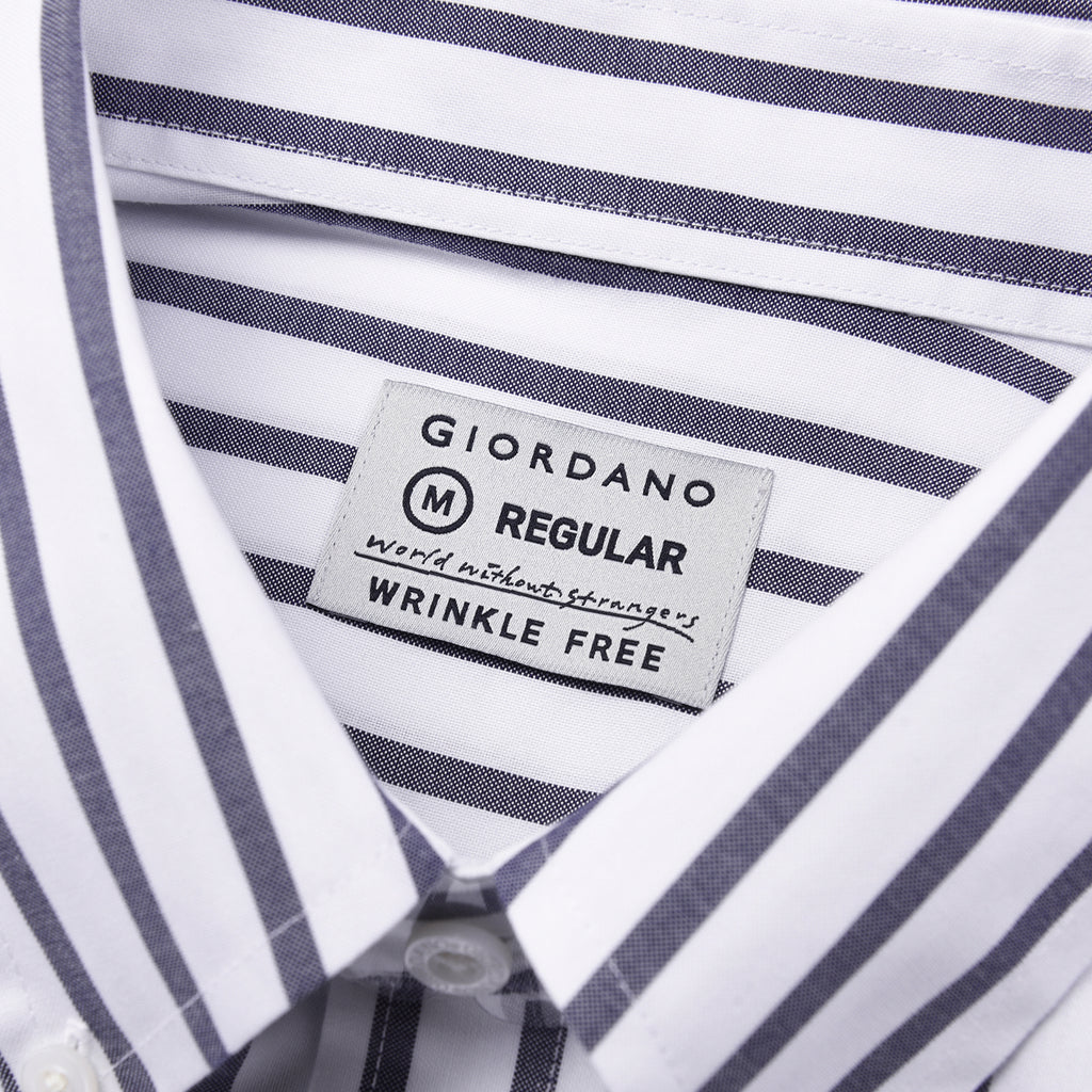 Men's Wrinkle Free Cotton Shirt: Comfort & Style
