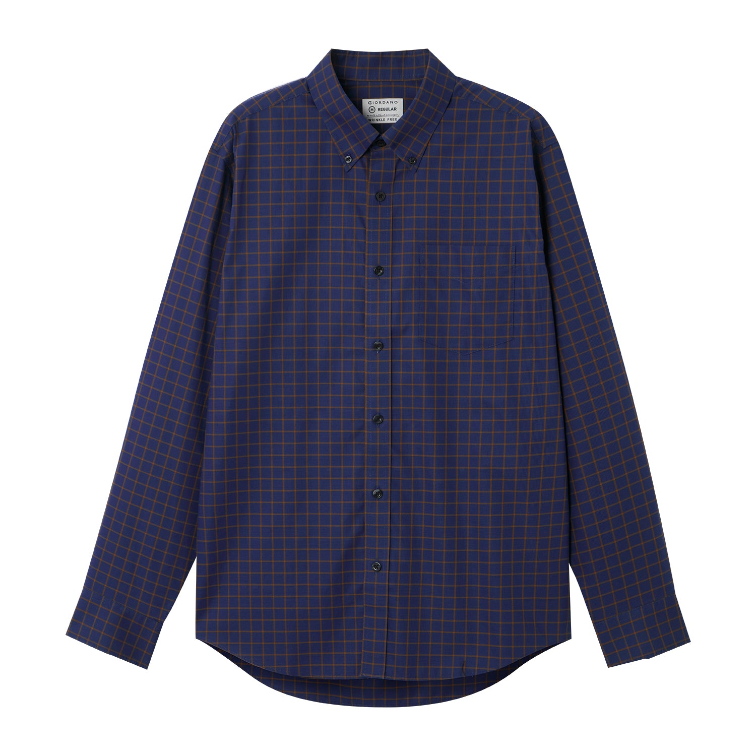 Men's Wrinkle Free Cotton Shirt: Comfort & Style