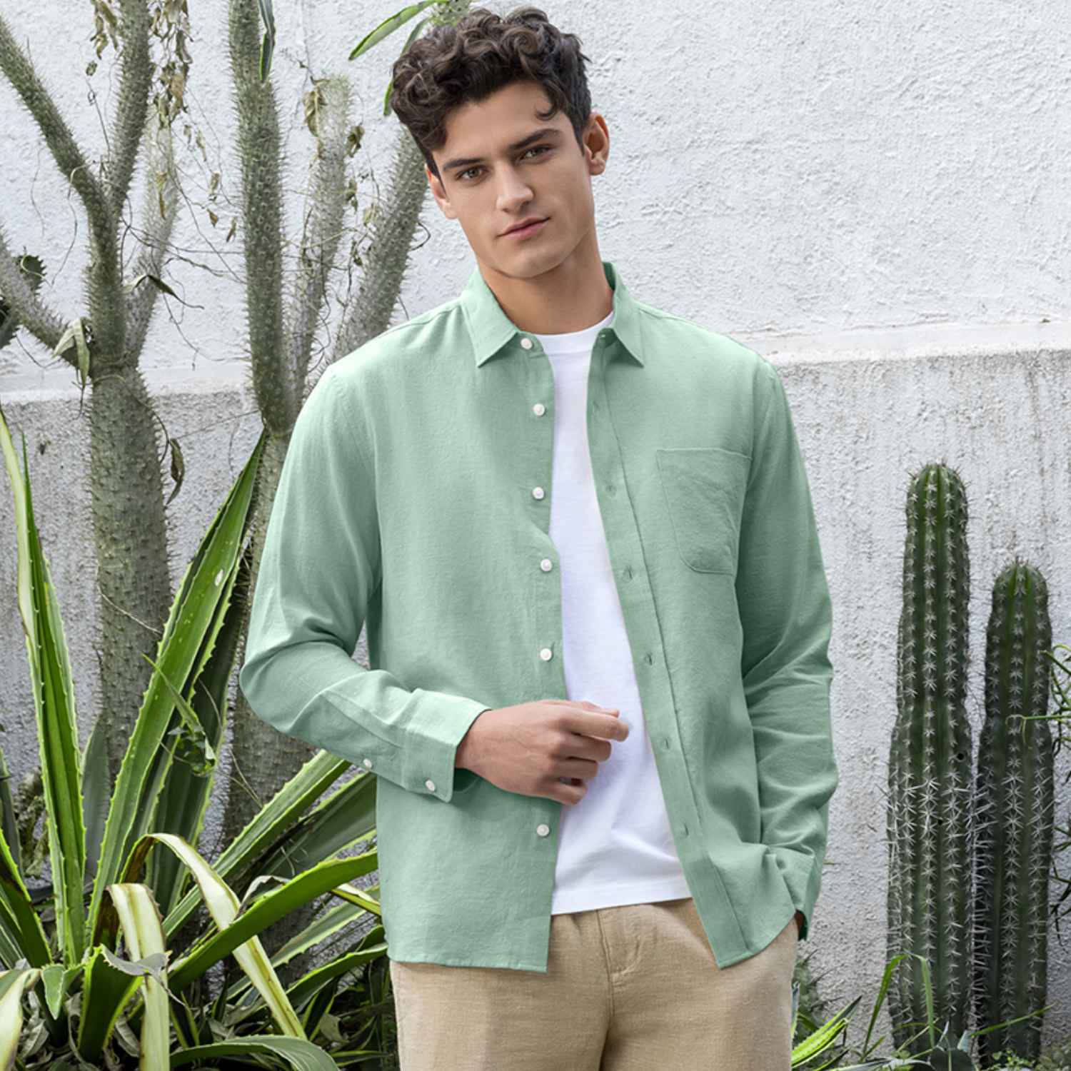 Men's Linen Shirt