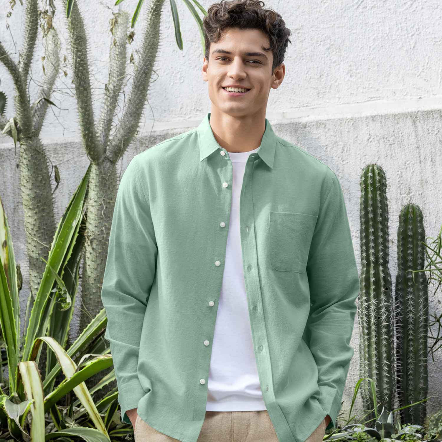 Men's Linen Shirt