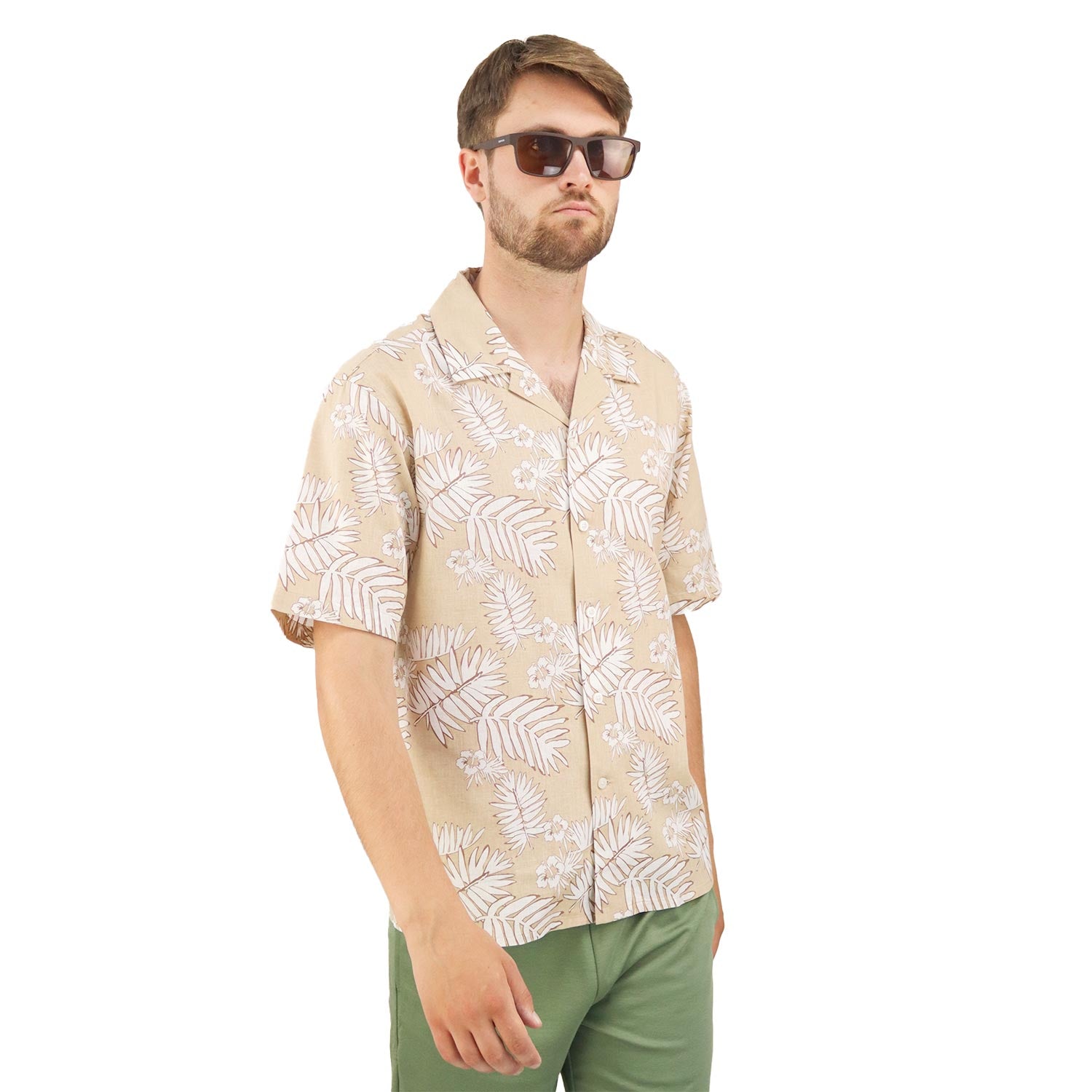 Men's Cotton Linen Shirt