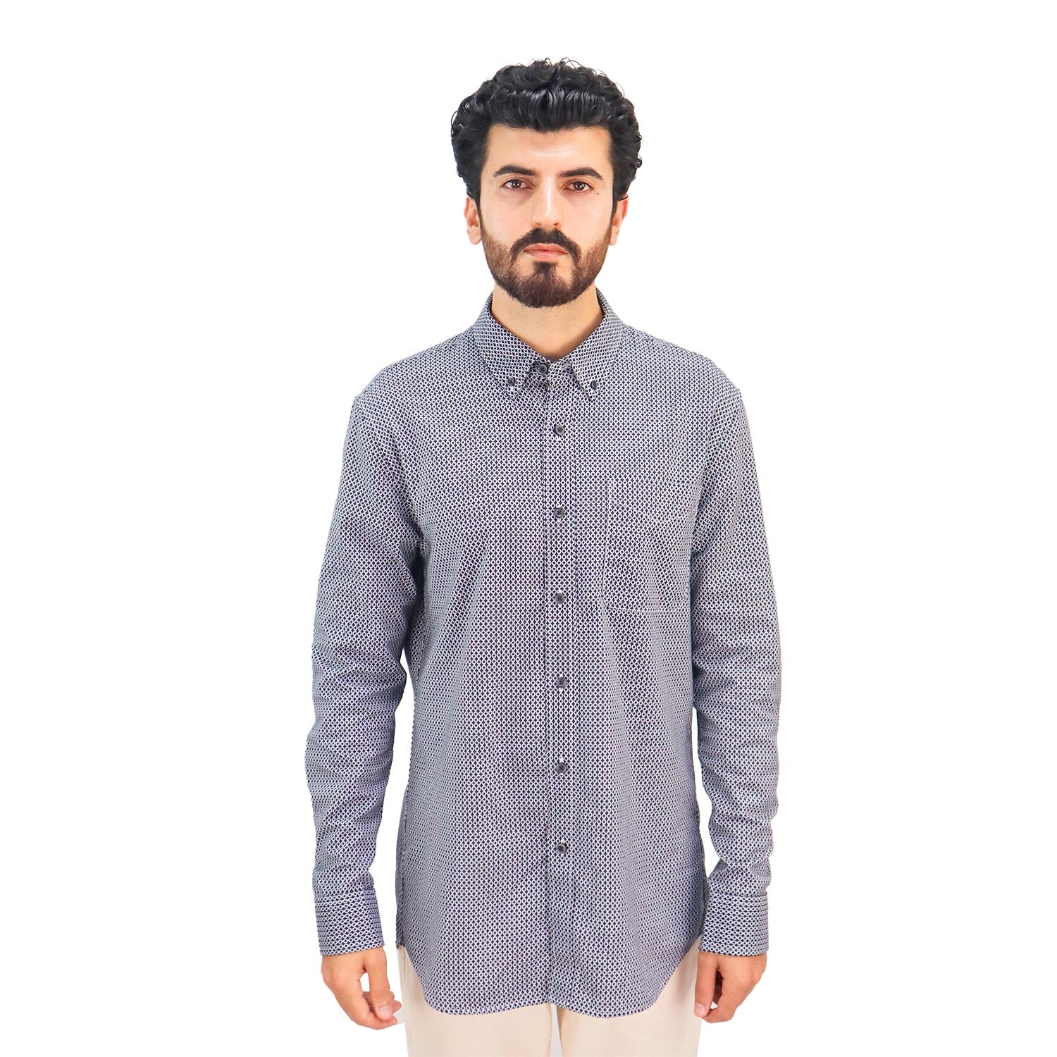Giordano Men's Oxford Shirt-Multicolor