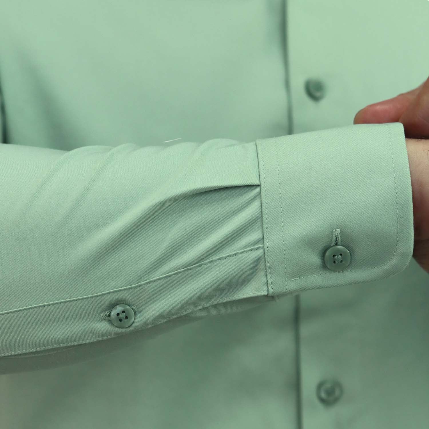 Men's Polyester Modal Lycra Twill Slim Fit Easy Care Shirt